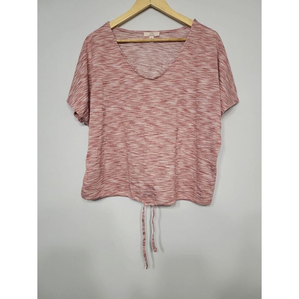 Como Vintage Size XXL Space Dye Waist Tie T-Shirt